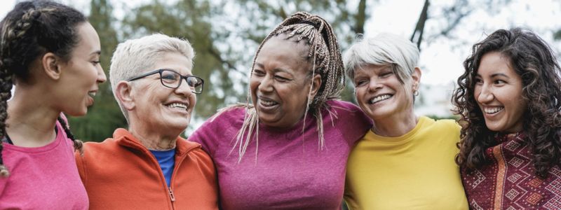 group of women of all ages