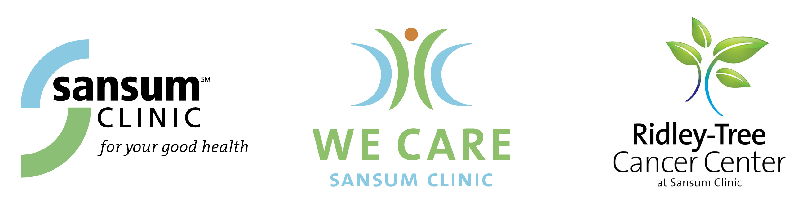 logoforSansumClinicWECAREandRidley-TreeCancerCenter