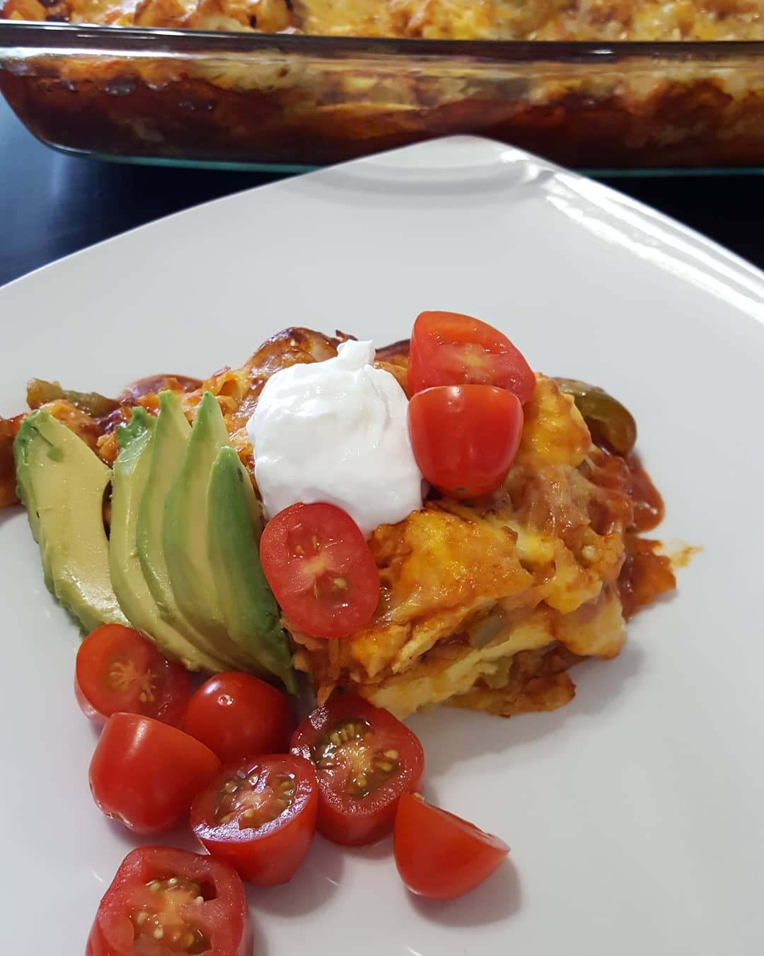 Breakfast Enchilada Casserole