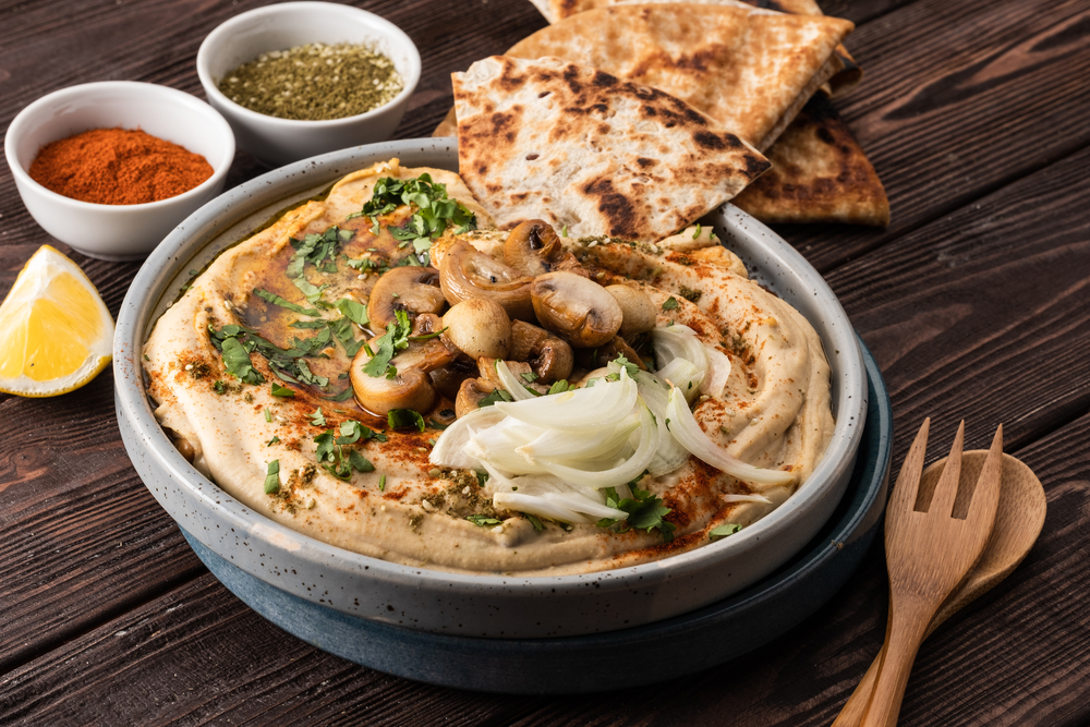 Hummus made of white beans